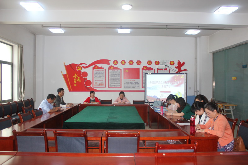 suncitygroup太阳新城教工党支部开展《中国共产党党员教育管理工作条例》专题学习