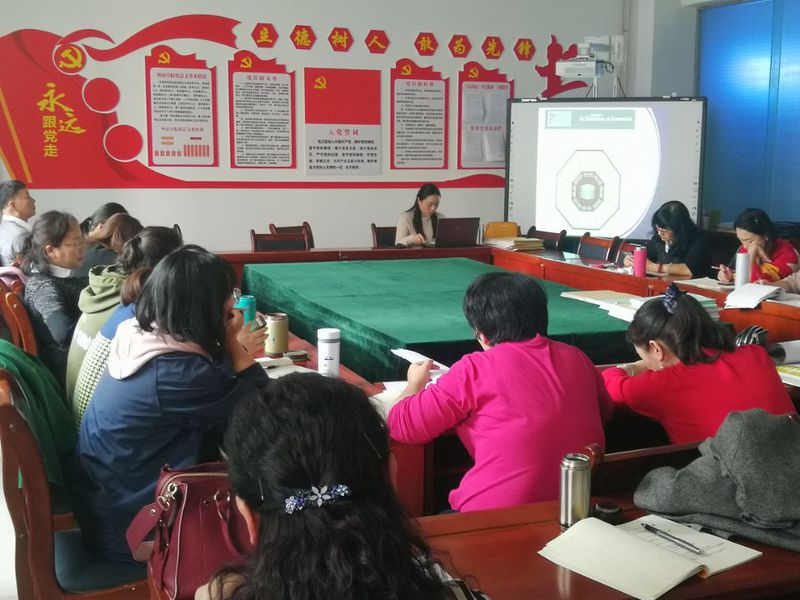 suncitygroup太阳新城苟丽梅老师美国俄克拉荷马大学访学汇报会