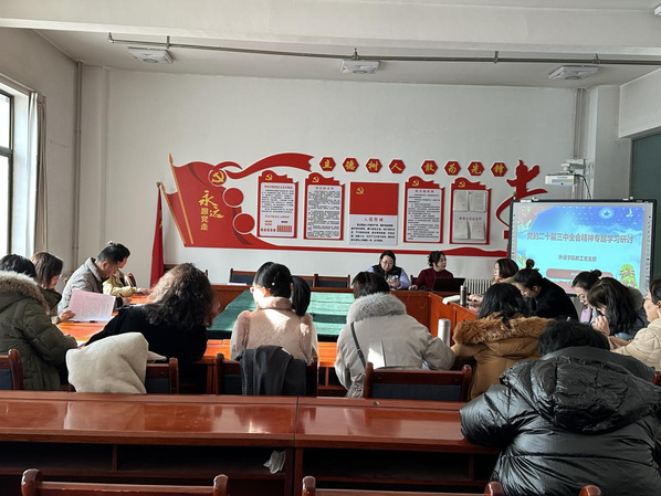 suncitygroup太阳新城教工、学生党支部召开学习贯彻党的二十届三中全会精神专题研讨交流...